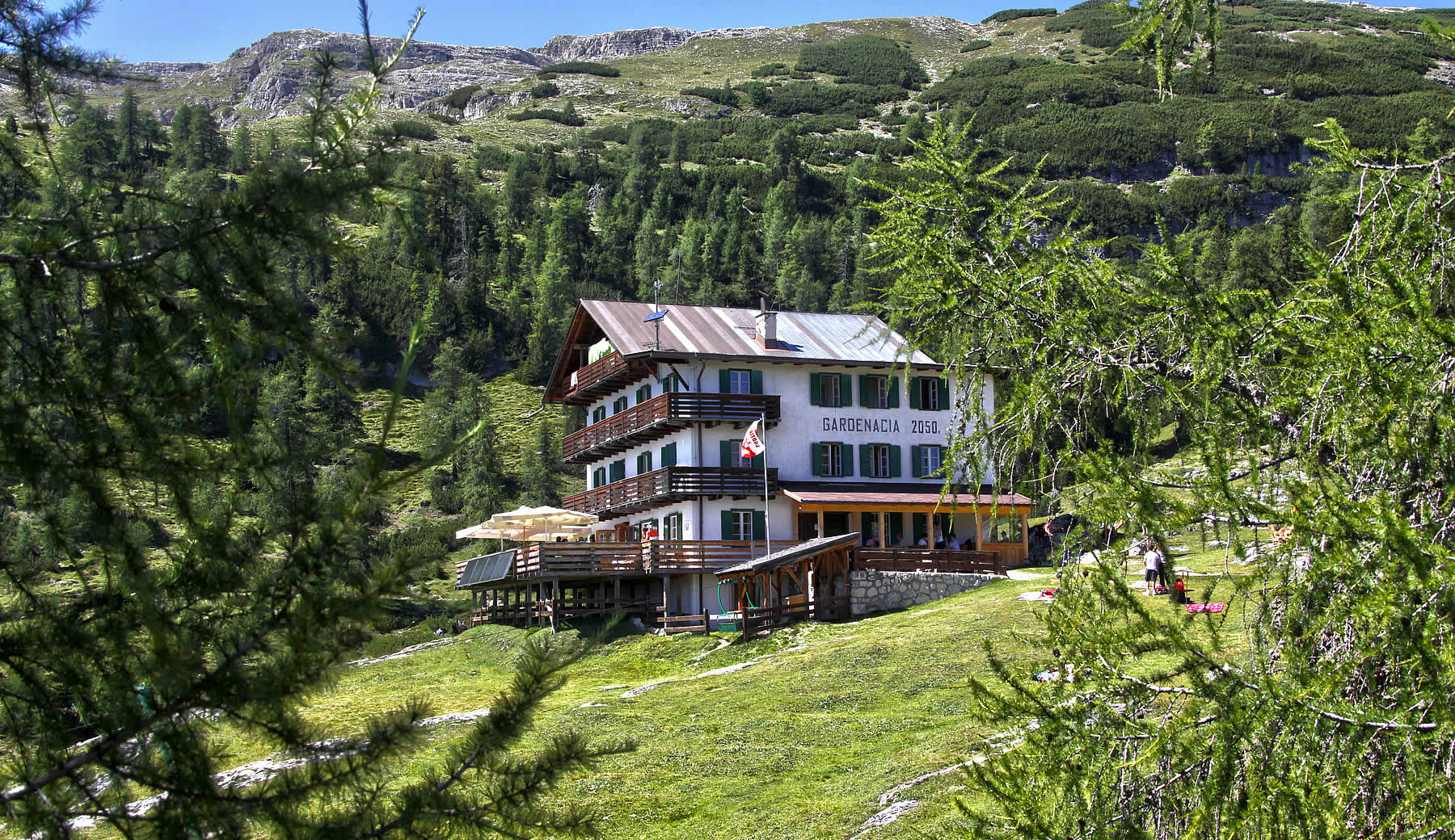 Schutzhütte Naturpark Puez-Geisler